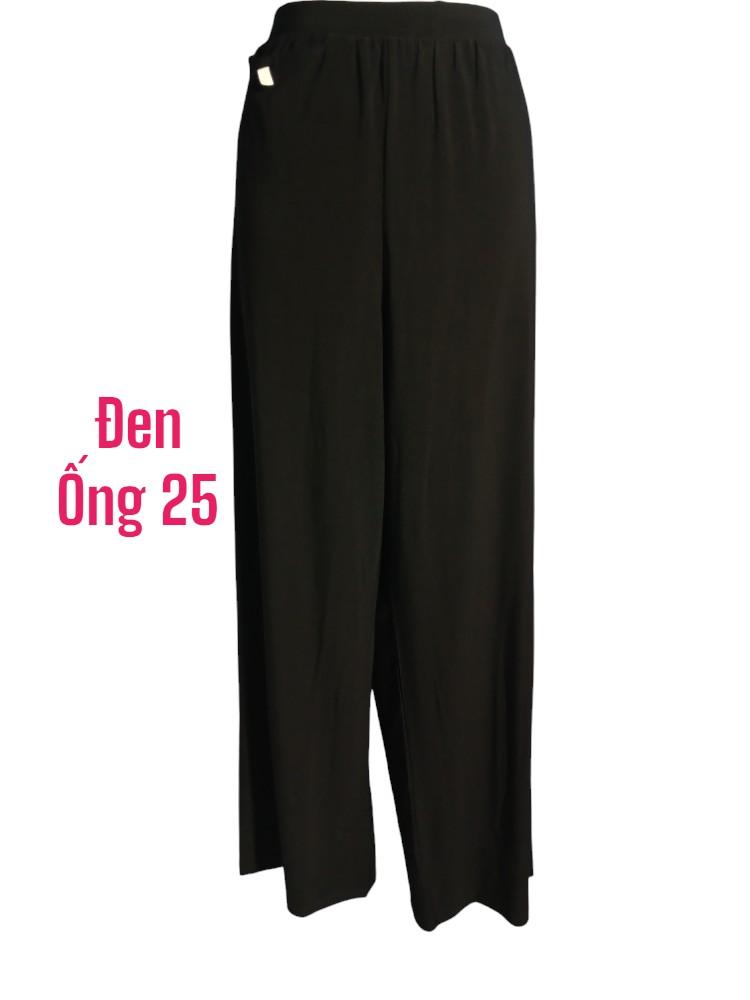 Product Introduction of Quần dài đen -trắng- màu chất liệu thun la dong hàn loại 1. 25