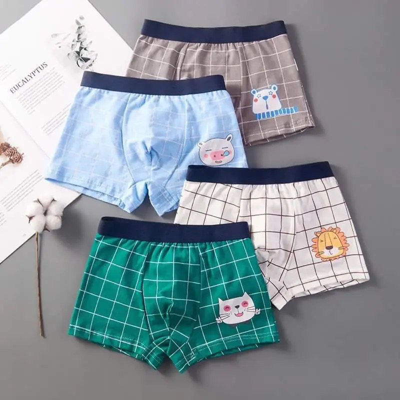 6 quần lót bé trai- quần sịp bé trai size 7-45kg 2