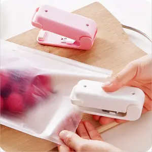 MMM-COD Alat Perekat Plastik Elektrik Mini Hand Sealer Portable Alat Penutup Kemasan Makanan Ringan Perekat Snack Baterai (BELI LOKAL) Vacuum