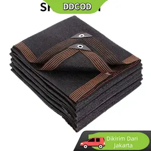 Jaring Paranet Pelindung Sinar Matahari SunShade Net Anti UV 90% Multi Ukuran Untuk Rumah Kaca/Taman/Outdoor Berkebun Mobil Naungan Teras Halaman Rumah Kaca Sunshade Net Jaring Penahan Sinar