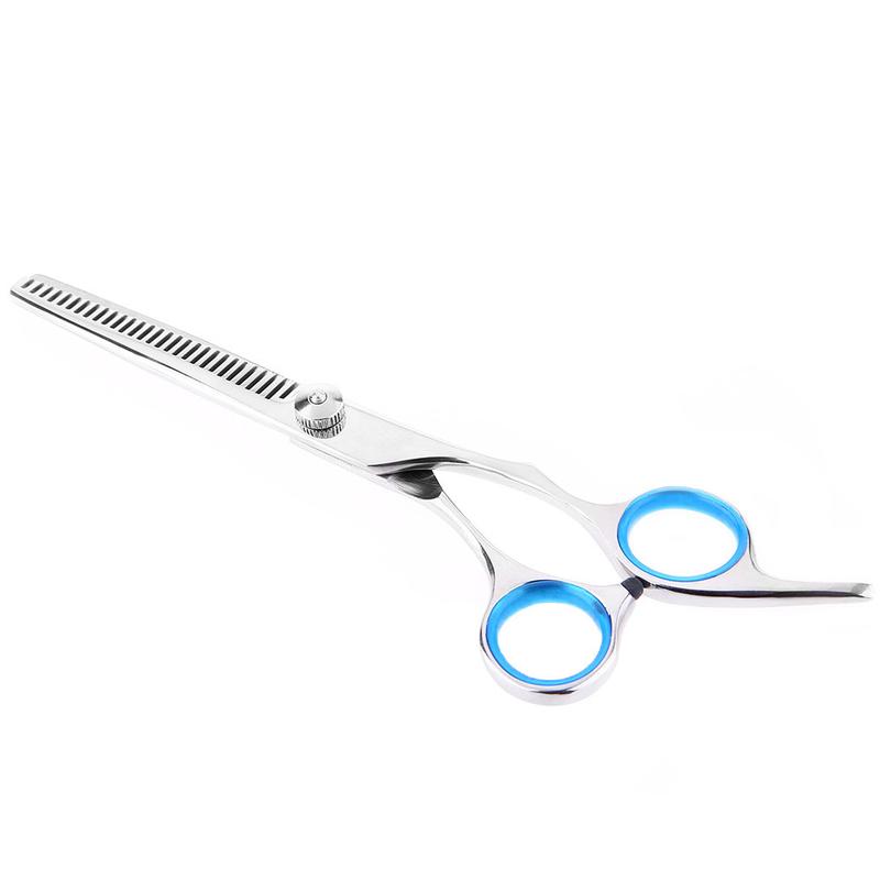 Product Introduction of Hairdressing, haircut, scissors set, flat scissors, bangs, thin scissors, stainless steel scissors, hairdresser 6 inches 2