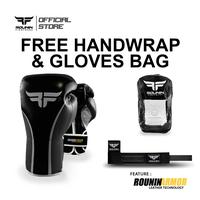 Gambar Paket Hemat 1 Rounin Fightware Boxing Glove Velocity + Free Handwrap sarung tinju - RED WHITE, 10oz dari Rounin Fightware Kota Administrasi Jakarta Utara 1 Tokopedia