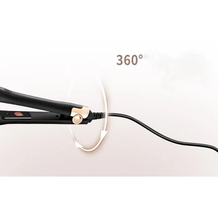 máy là tóc mini,Máy duỗi tóc nhiệt độ không đổi nóng nhanh KM-851 Kemei có đèn báo Máy duỗi tóc thẳng Kẹp làm tóc 1