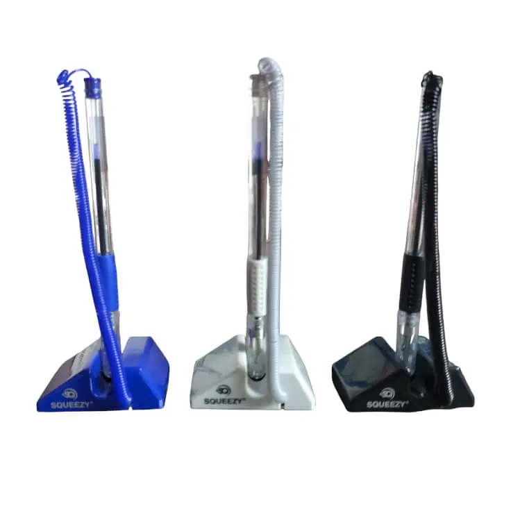 BP STAND SQ700 PULPEN MEJA PULPEN TALI TINTA HITAM