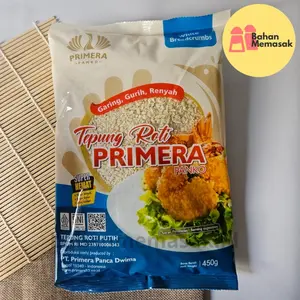 Primera Panir Putih Tepung Roti White Bread Crumb Premium Original 450 gram Halal