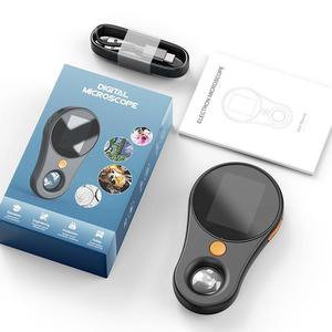 Portable Digital Microscope, 1 Count USB Rechargeable Digital Microscope with Box, Optical Instrument for Circuit Board, Watch & Plant/Animal Observation
