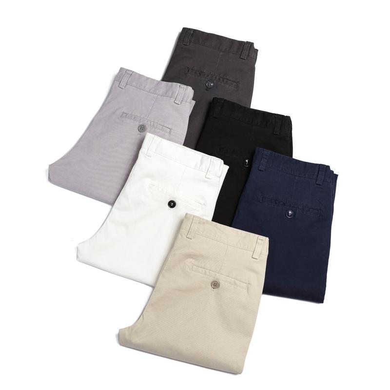 Quần dài kaki nam lưng chun cao cấp LADOS-14138 đứng form phong cách Hàn Quốc lịch lãm 7