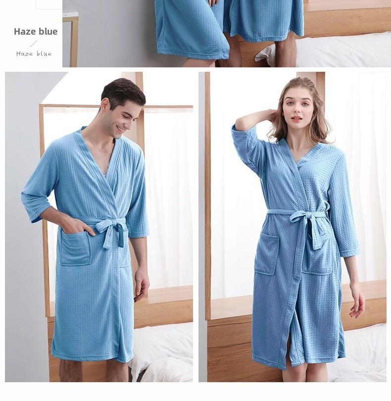 Product Introduction of Stylish Bathrobes for Men and Women  for Hotel Wholesale Wide and Absorbent Bathrobes for Relaxing 22