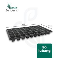 Gambar Paket Tray Semai 5 pc Pot Tray Tebal 1 MM Lubang 50 Media Tanam Semai Benih - Benih Seribuan - PAKET TRAY SEMAI 50 dari Benih Seribuan Kab. Boyolali 3 Tokopedia
