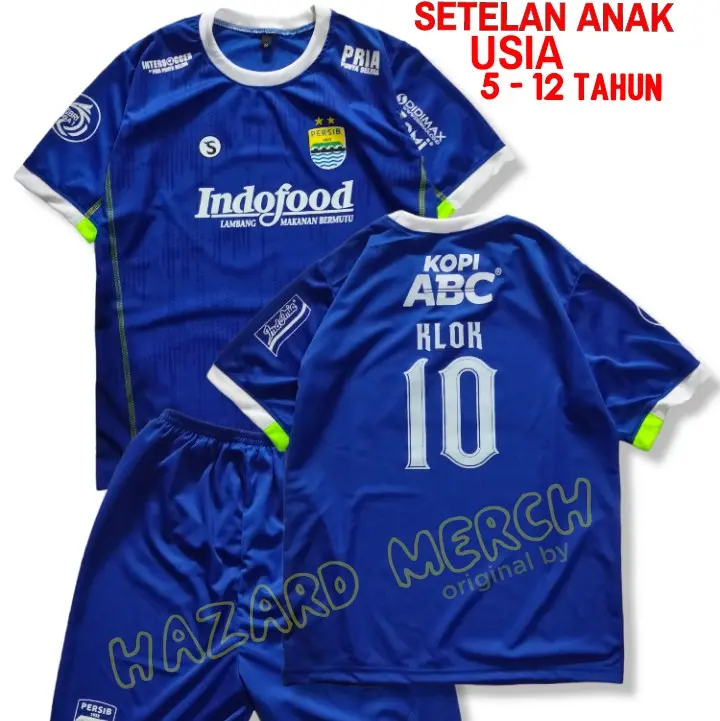 KAOS JERSEY PERSIB ANAK ANAK / JERSEY BOLA ANAK TANGGUNG Uniseks