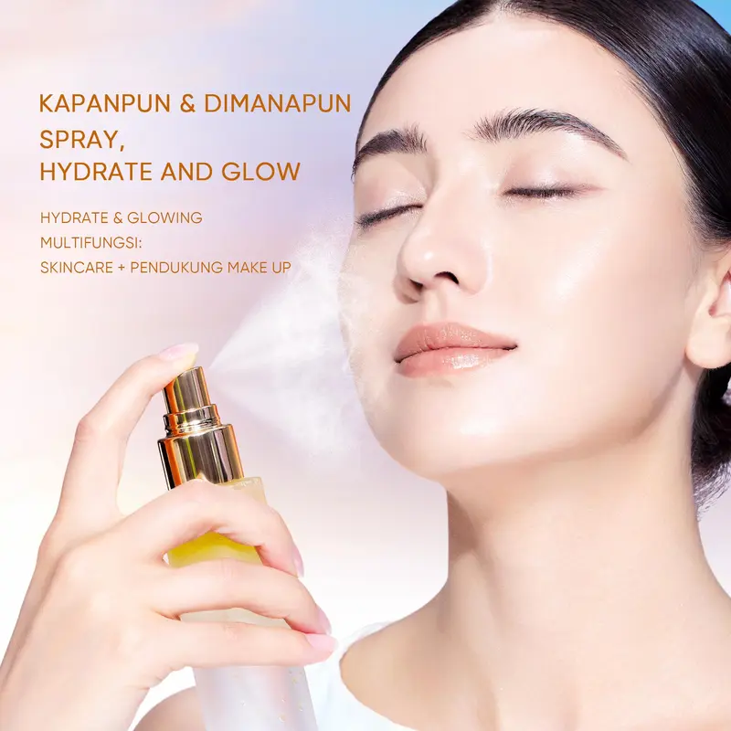 SKINTIFIC 2pcs cushion  serum wajah make up set  Cover All Perfect Cushion  11ml+ Radiance Booster Serum Spray 100ml oil control  untuk Melembabkan  bb cream kosmetik kosmetik wajah 7