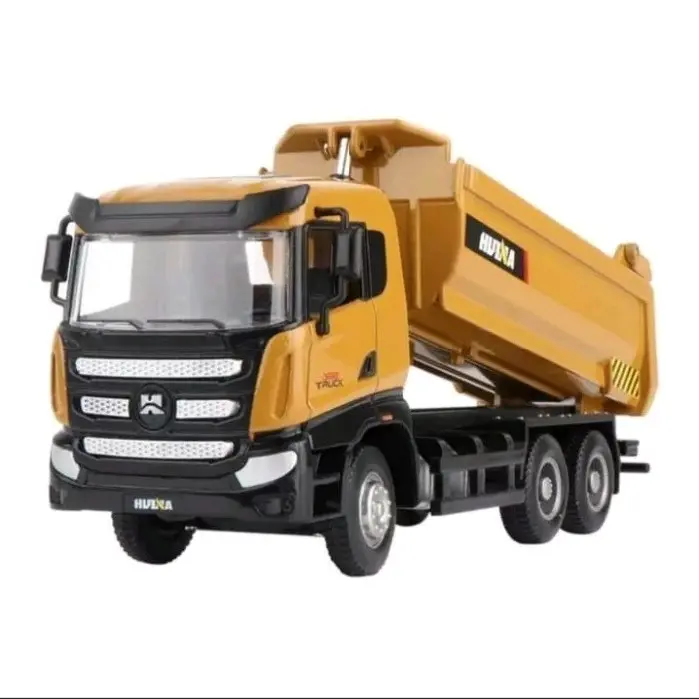 Huina 1718 Diecast Metal Dump Truck 1/50