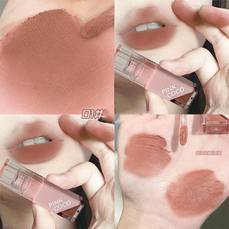  Son Kem Màu Nude Hồng Son Môi Lì Không Dính Thích Hợp Cho Học Sinh Pinkcoco 