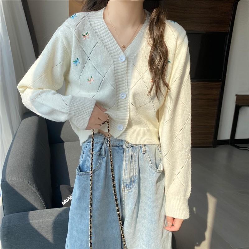 DIAMOND BUTTERFLY CARDI KOREAN CARDIGAN SWEATHER KOREA SWEATER WANITA BAHAN RAJUT PREMIUM 4