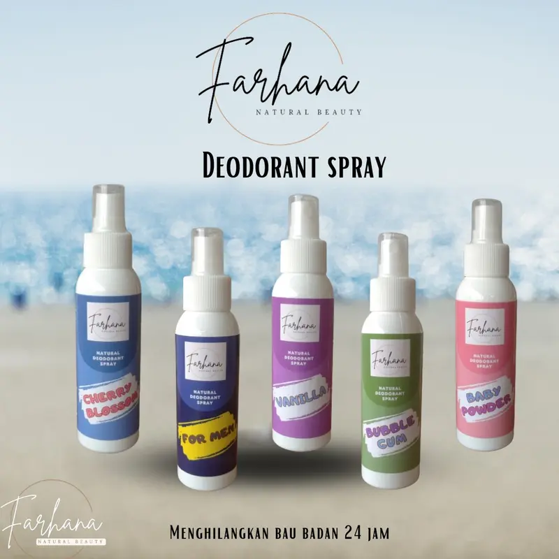 Deodorant tawas cowo pria spray paket 5 pcs deodorant for men natural menghilangkan bau badan mengurangi keringat berlebih memberikan kesegaran sepanjang hari melembutkan kulit ketiak dan tidak meninggalkan noda di pakaian 5