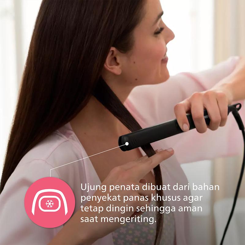 Philips Beauty Set - Hair Dryer + Straightener (Pengering & Catokan) Sisir Catokan 2