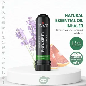 Katana Natural Essential Oil Inhaler - End-xiety Memberikan Efek Tenang & Relaksasi