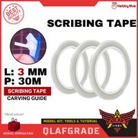 Gambar Scribing Tape 3mm Hobby mio - carving guide tape panel line dari Wahkhilaf Kota Surabaya 1 Tokopedia