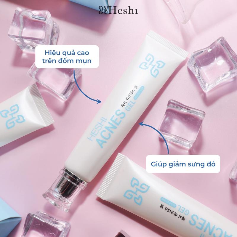  Gel chấm mụn - Giảm s.ư.n.g đ..ỏ k.h.á.n.g k.h..u.ẩ.n dịu các đầu mụn sau nặn Acnes HESHI Nữ kem  mụn chấm mụn 