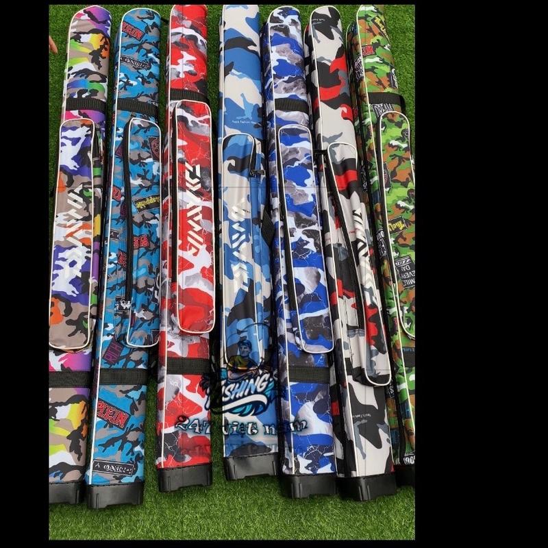 Bao Đựng Cần Câu Tay 1 Ngăn Chất Lượng màu ngẫu nhiên Đi Câu Bắt Cá Fishing Câu Cá