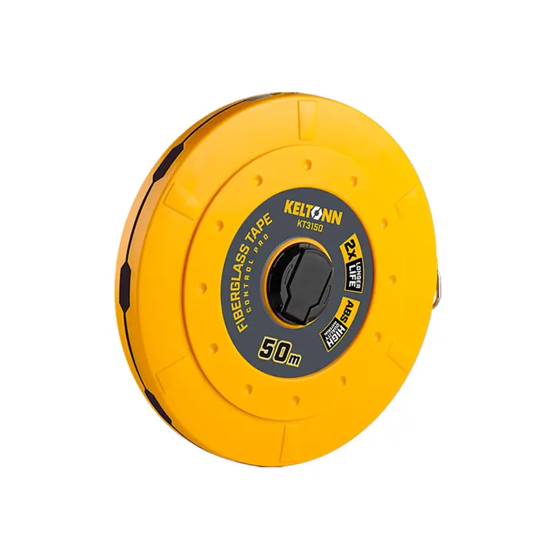Fiber Ruler, 50M Disc-shaped Leather Tape Measure, Soft Ruler, Retractable Ruler, Engineering Measurement Tool 0