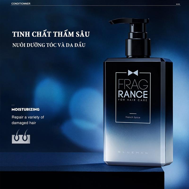 Dầu Xả Nam Blueman Nuôi Dưỡng Phục Hồi Tóc Chắc Khoẻ 210g 0