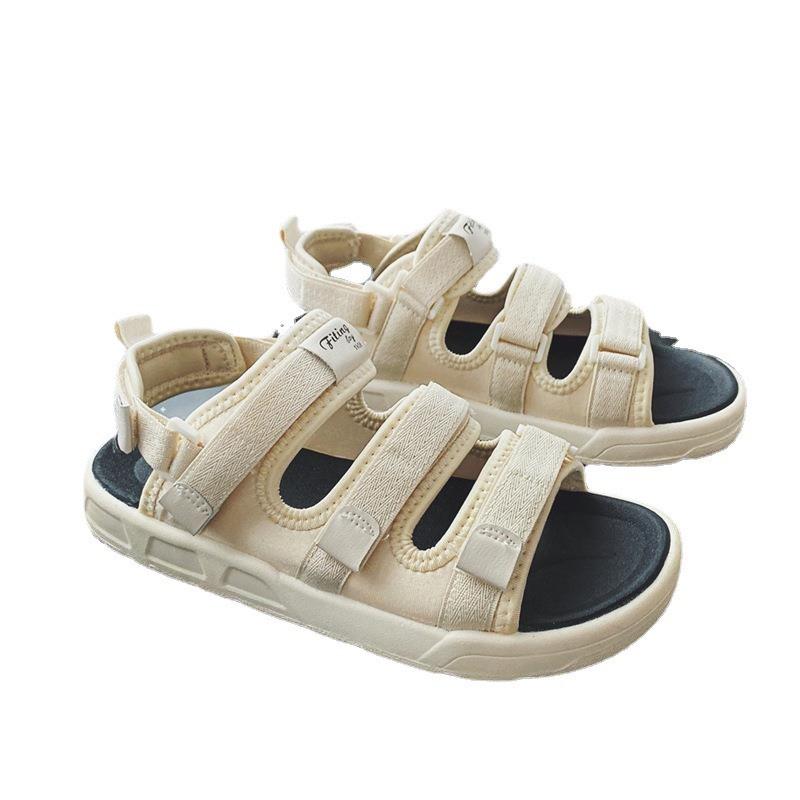  Dép sandal nam nữ học sinh FITING phong cách ulzzang Hàn Quốc đi cực êm chân nhẹ nhàng và siêu bền bỉ  Giày Dép TH  TH-05 Đế Bằng DéP 