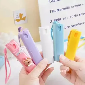 BOTOL SPRAY PARFUM MINI TRAVEL / ZO46 BOTOL TRAVEL PARFUM REFILL BOTOL SPRAY PARFUM KARAKTER LUCU + GANTUNGAN ISI 10ML