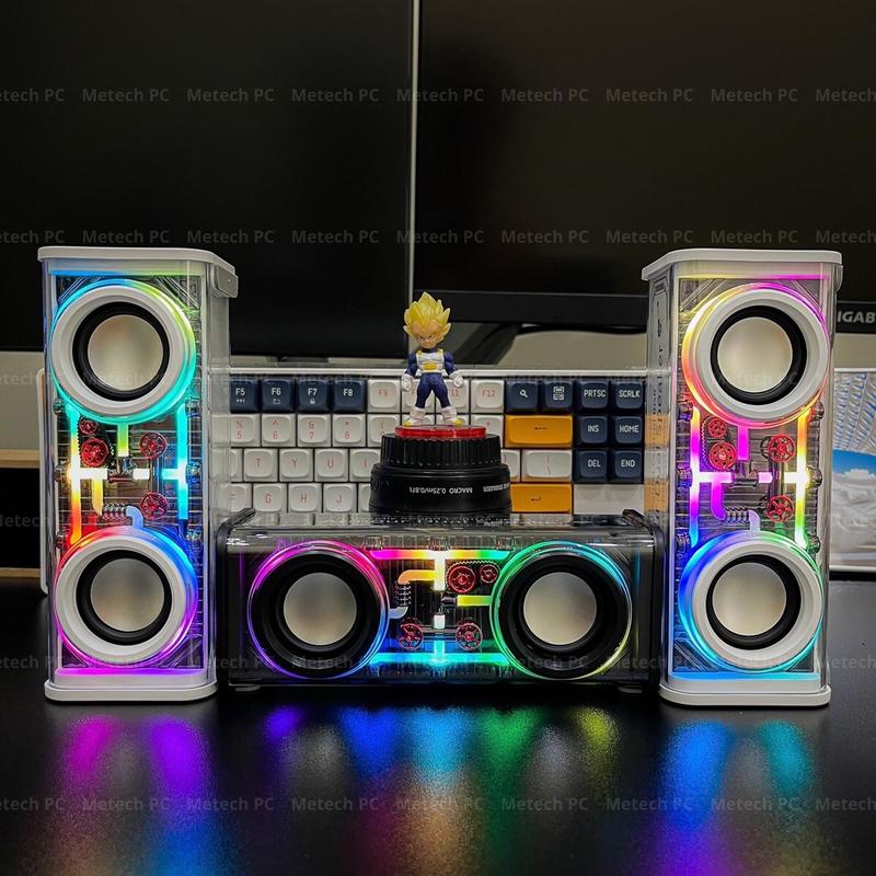 Loa bluetooth không dây V8 mini cầm tay công suất lớn, âm thanh hay, led nháy theo nhạc TWS kết nối đôi 2 loa Nghe Nhạc Củ Loa