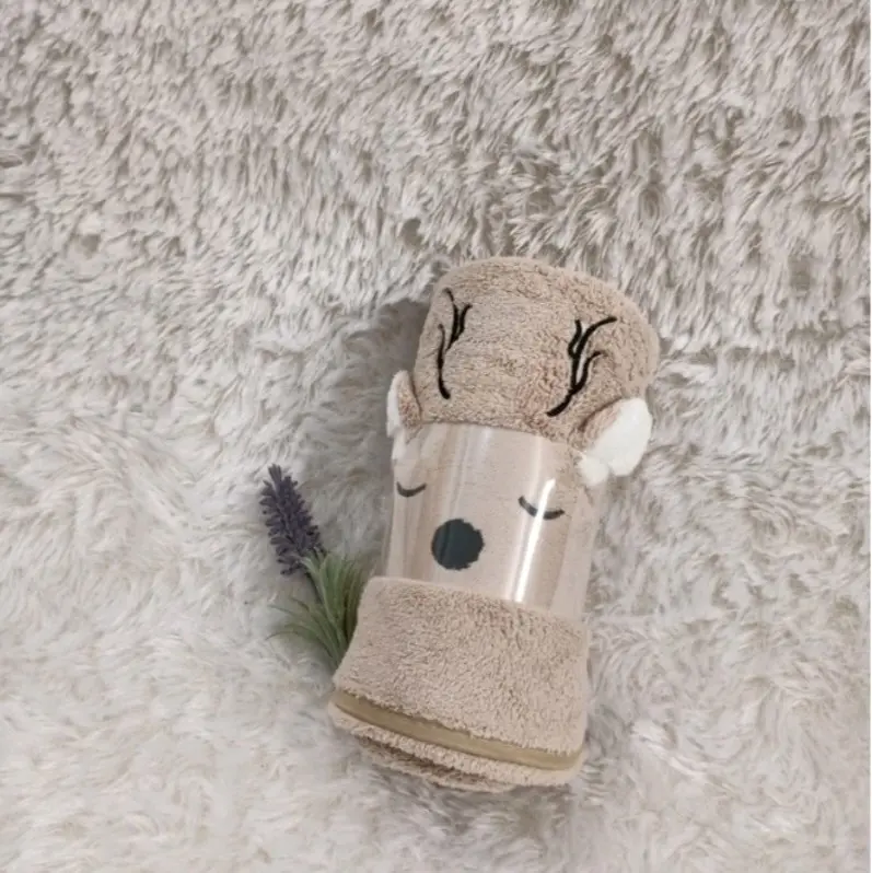 PRODUK TERBARU!!! Handuk Mandi Bayi Bahan Microfiber Boneka Super Lembut Ukuran 4