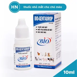 Dung Dịch Vệ Sinh Mắt - Nhỏ Mắt Cho Chó Mèo Bio Gentadrop