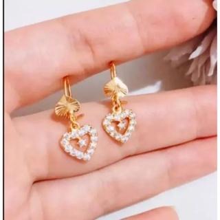 ANTING DESY TITANIUM MOTIF JURAI KUPU KUPU ANTI WANITA MODEL EMAS ANTI LUNTUR SELAMANYA 6