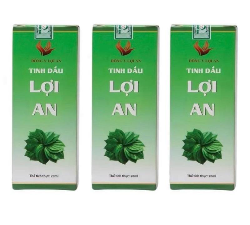Product Introduction of Giá Sỉ 3 Lọ Tinh Dầu Lợi An chính hãng hỗ trợ ho,khò khè,ngạt mũi,bôi long đờm 24