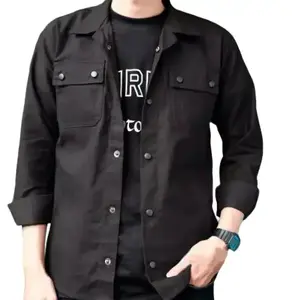 YANG LAGI HITS DICARI GAN Termurah Xman James Man Kemeja Pria Cowo Cowok Kantor Kasual Formal Lengan I.625 Panjang Casual Distro Keren Kancing Slimfit Hitam