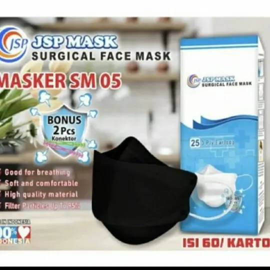 Masker JSP KF94 Kemenkes isi 25pcs model conex korea evo 1