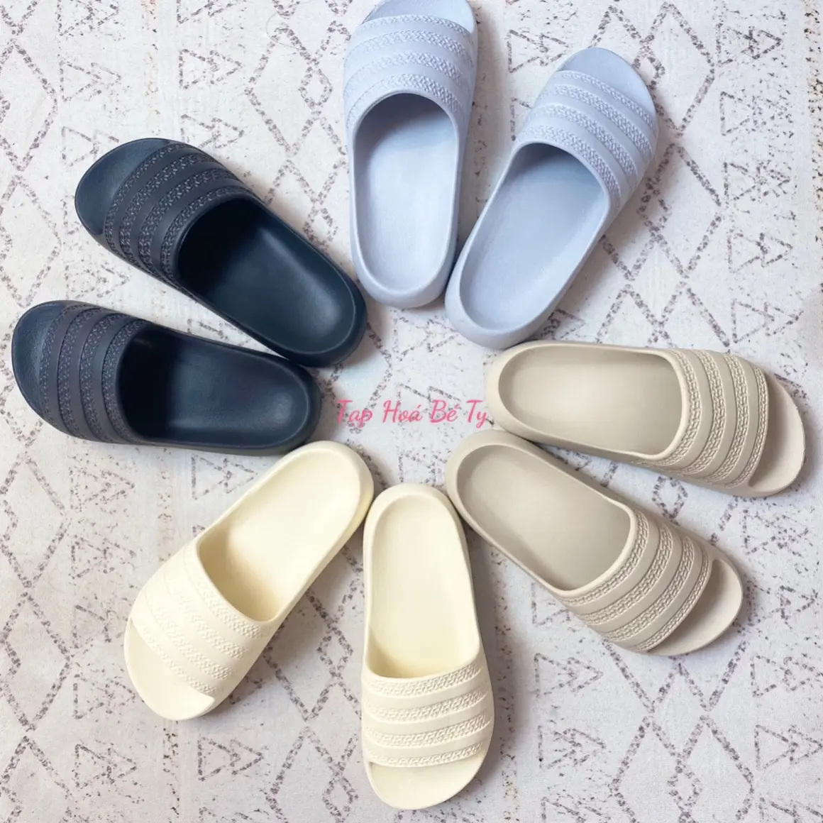 Dép đúc Quai ngang nam nữ đúc nguyên khối êm chân, nhẹ, form nhỏ, tăng 1 size Slipper DéP Đế Bằng, đế dép dễ trơn