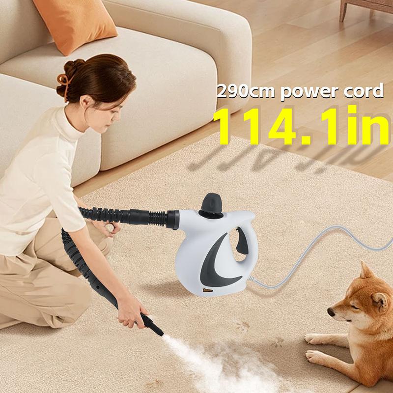 Product Introduction of High temperature and high pressure steam cleaning machine air conditioning kitchen range hood oil stain household 1050W cleaning machine disinfection cleaning multi-function 11