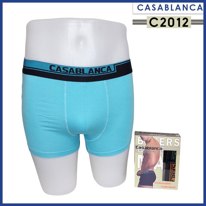 Gambar Casablanca C2012 Celana Dalam Boxer Pria Dewasa Isi 2 Casual 100% Spandex Rayon Model Segi Empat dari CasablancaWear Kota Administrasi Jakarta Barat Tokopedia