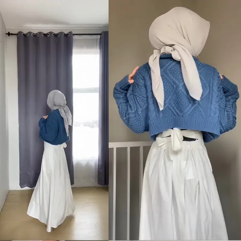 LILY HIGHWAIST SKIRT - Rok Basic Polos - Rok Korean Style 2