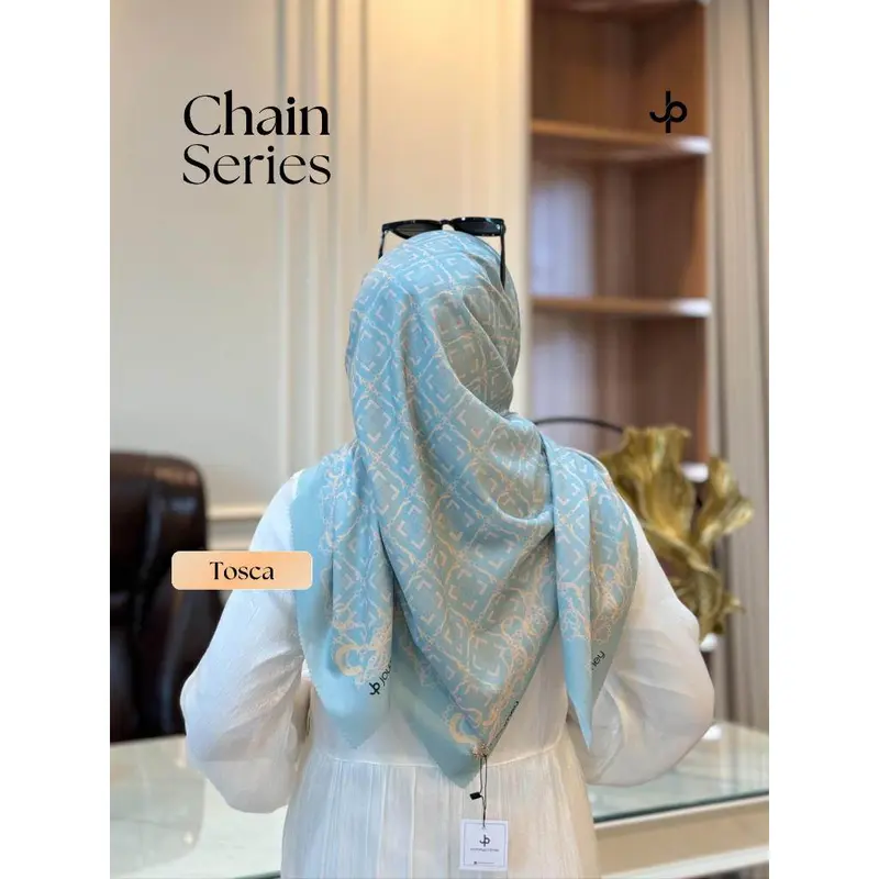 Hijab Sefiempat CHAIN Series Journey Voal Premium Versi KW 8
