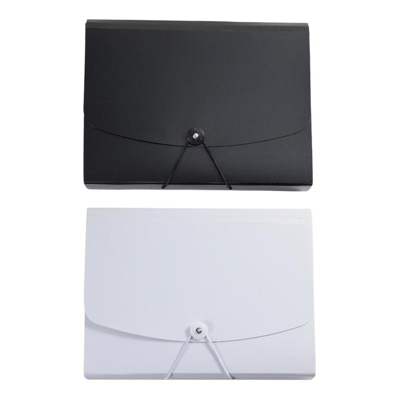 Expanding File Wallet with Snap Button Portable Paper Document Receipt ...