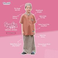 Gambar MANASIKANA CLEARANCE SALE Syafiq Sarung set instan sarkoci anak laki-laki - BLACK, XS 1-2th dari Manasikana Kota Tasikmalaya 4 Tokopedia