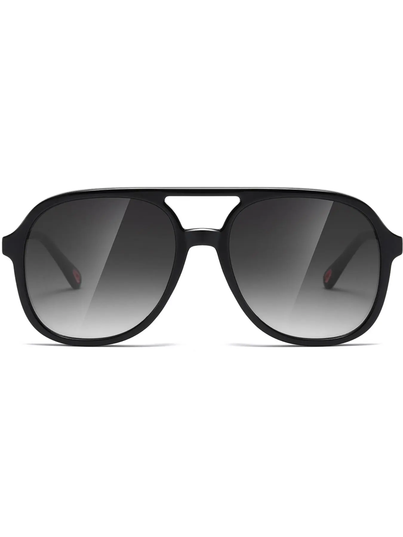 Unisex Simple Style Vintage Square Frame Sunglasses, Trendy Casual Sunglasses for Everyday Use, Fashion Accessories for Outdoor Activities
