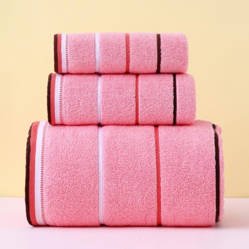 Product Introduction of All Cotton Soft Absorbent Towel Pure Cotton Thick Towel Gift 9