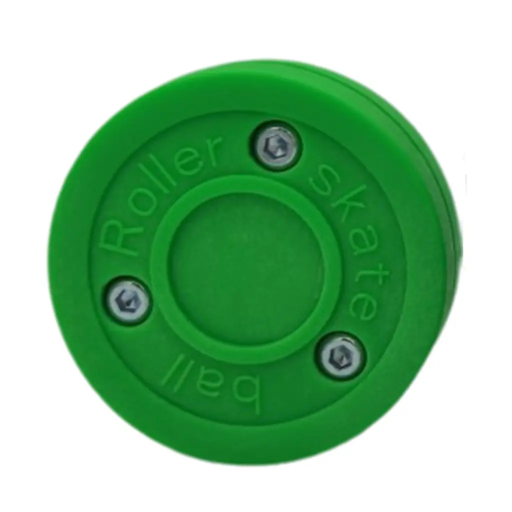 ✪ Reusable Ice Puck Training Practicing Ice Hockey Green Biscuit Ice Hockey Puck Replacement Training Hockey Puck