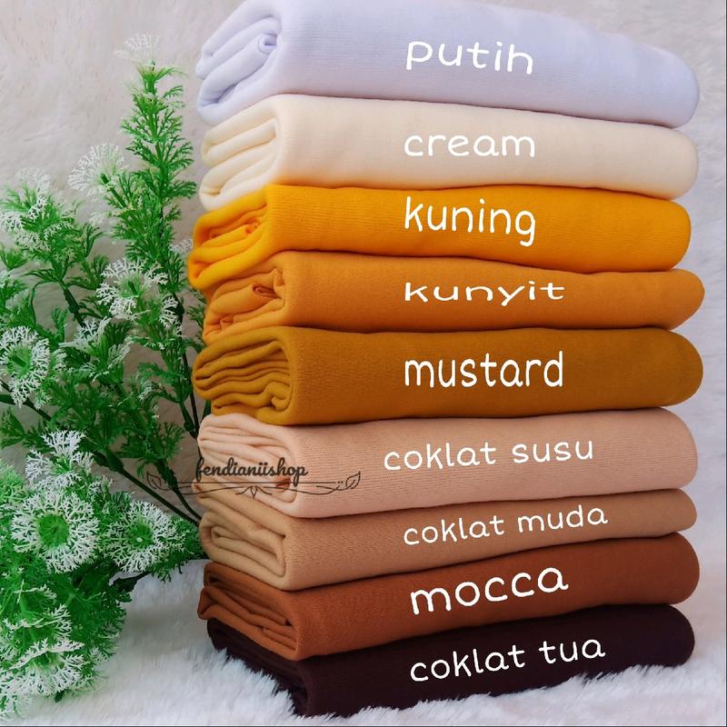 Bergo Jumbo Tabina Jilbab Instan tali hijab simple khimar non ped anti tembem 5