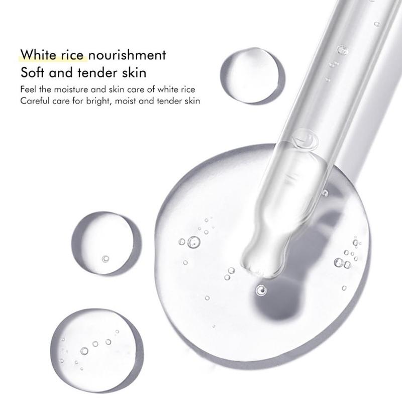 Product Introduction of 15ml White Rice Serum Face Cream Anti Wrinkles Anti Moisturizing Aging Skin Care H4N0 21