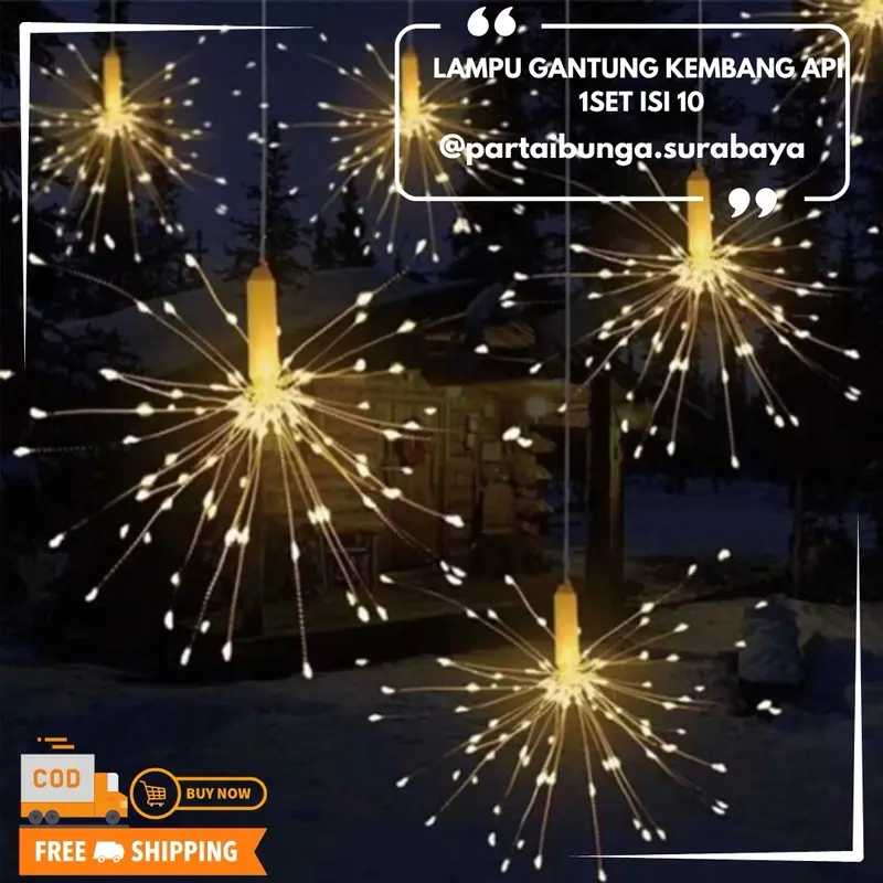 LAMPU GANTUNG LABA LABA 1 SET ISI 10/LAMPU GANTUNG HIAS DEKORASI WEDDING/RUMAH/CAFE/LAMPU GANTUNG LABA-LABA AESTHETIC 0