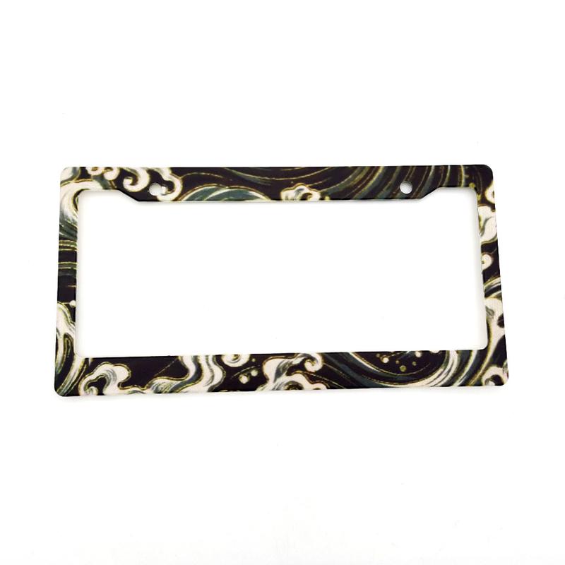 Spot Goods COD 1PCS Car License Plate Frame Standard ABS JDM Style For Decoration Auto Number Plate Frame 6