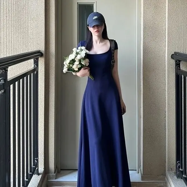 Đầm Body Nữ Tay Ngắn Cổ Vuông, Đầm Nữ Dáng Dài Diamond Dress ( có bigsize) | BigBuy360 - bigbuy360.vn